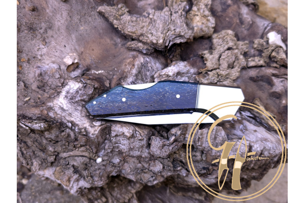 baclock_folding_knife_cubism_ats-34_titanium_bolster_liner_mirror_polished_blade_stabilized_mammoth_fosil_handle_colored_1