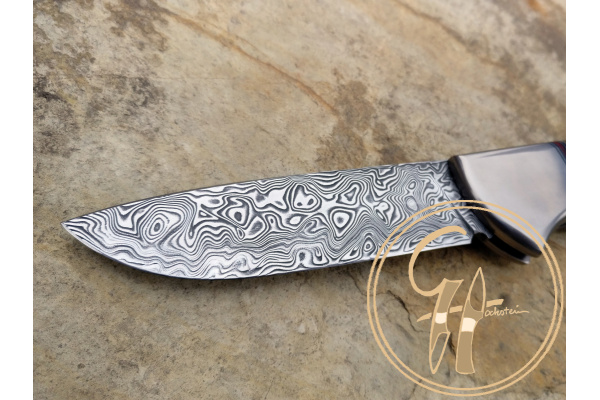 damasteel_vinland_backlock_foding_knife_grey_mamoth_tooth_handle_titanium_bolster_3